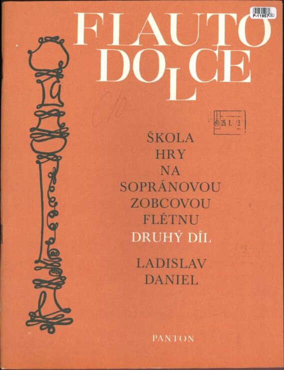 Flauto dolce - Škola hry na sopránovou zobcovou flétnu
