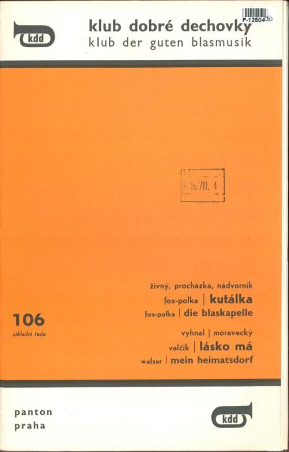 Klub dobré dechovky 106