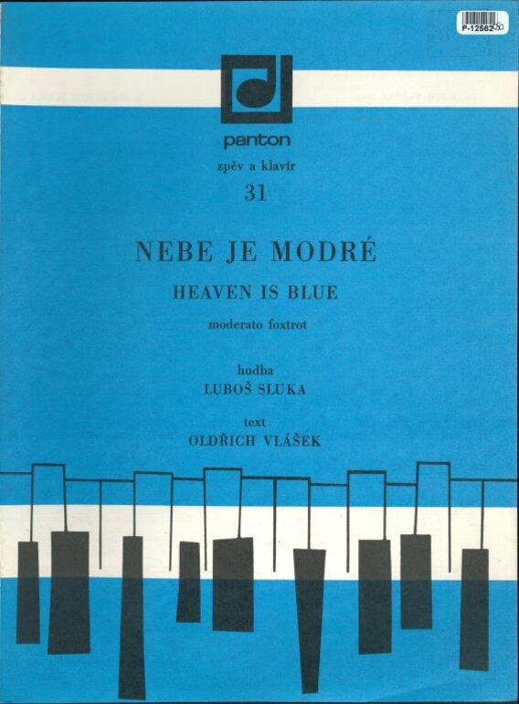Panton zpěv a klavír 31 - Nebe je modré