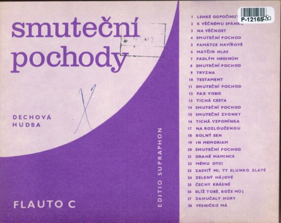 Smuteční pochody - Flauto C