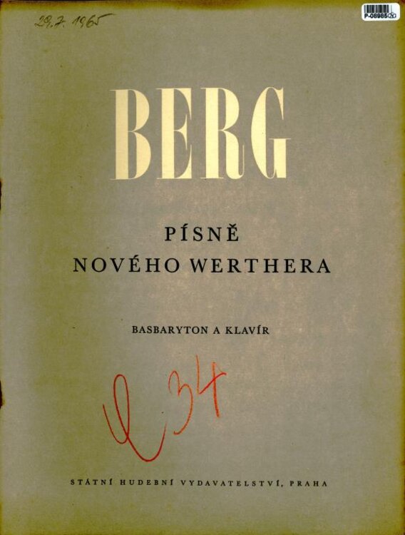 Písně nového werthera