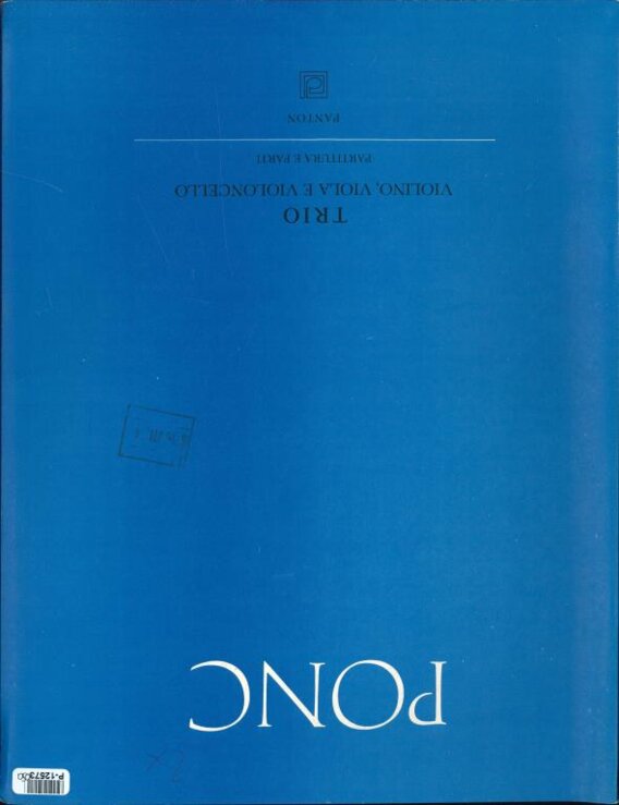 Trio - violino, viola e violoncello