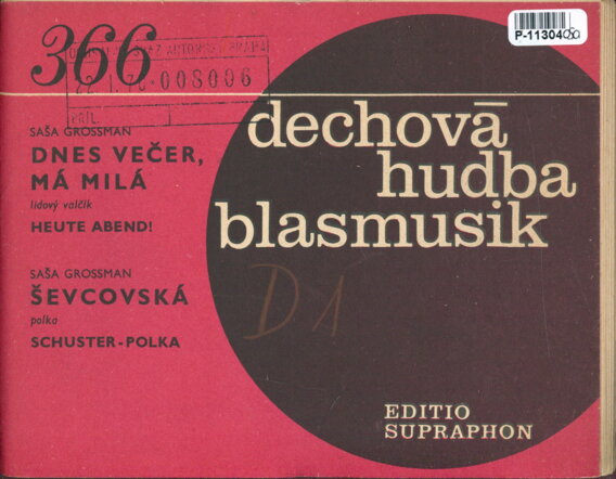 Dechová hudba blasmusik 366