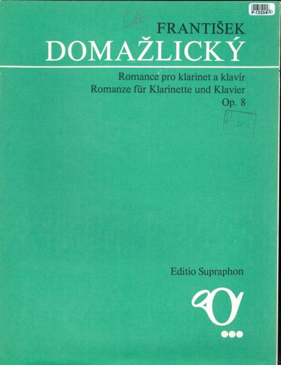 Romance pro klarinet a klavír