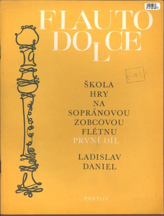 Flauto dolce - Škola hry na sopránovou zobcovou flétnu
