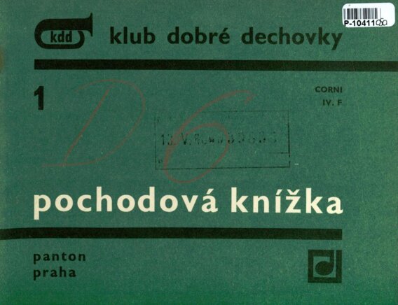Klub dobré dechovky 1 - Pochodová knížka