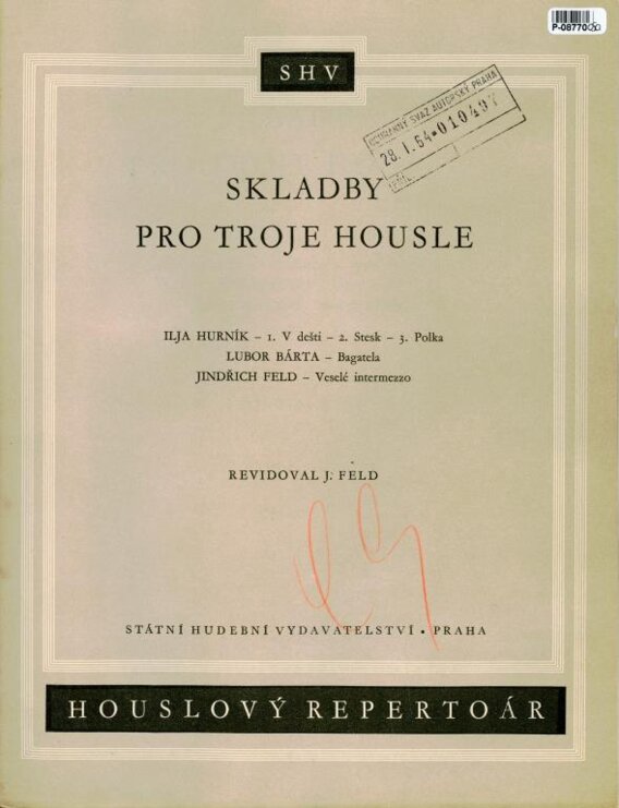 Skladby pro troje housle