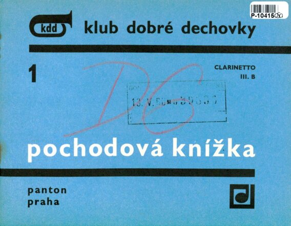 Klub dobré dechovky 1 - Pochodová knížka