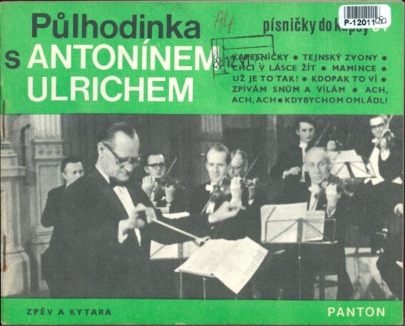 Písničky do kapsy - Půlhodinka s Antonínem Ulrychem