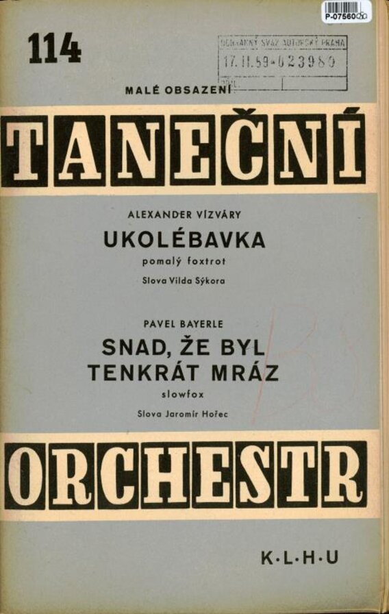Zábavní orchestr 114