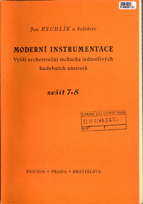 Moderní instrumentace