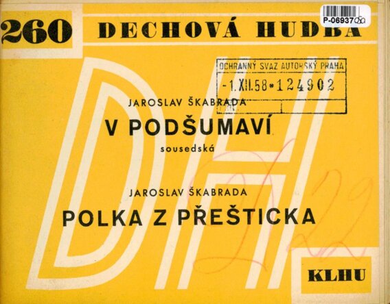 Dechová hudba 260 - V podšumaví, Polka z Přešticka