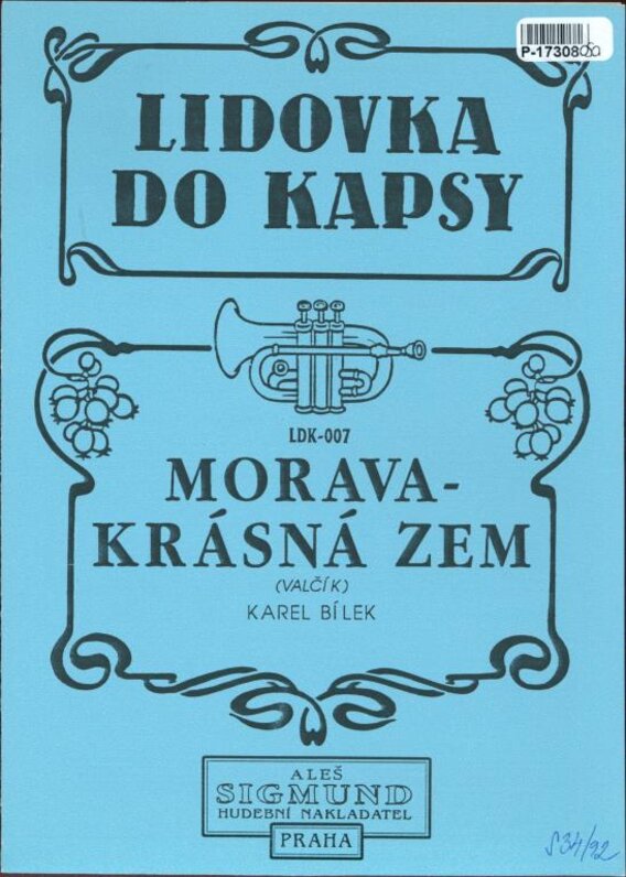 Lidovka do kapsy - Morava, krásná zem