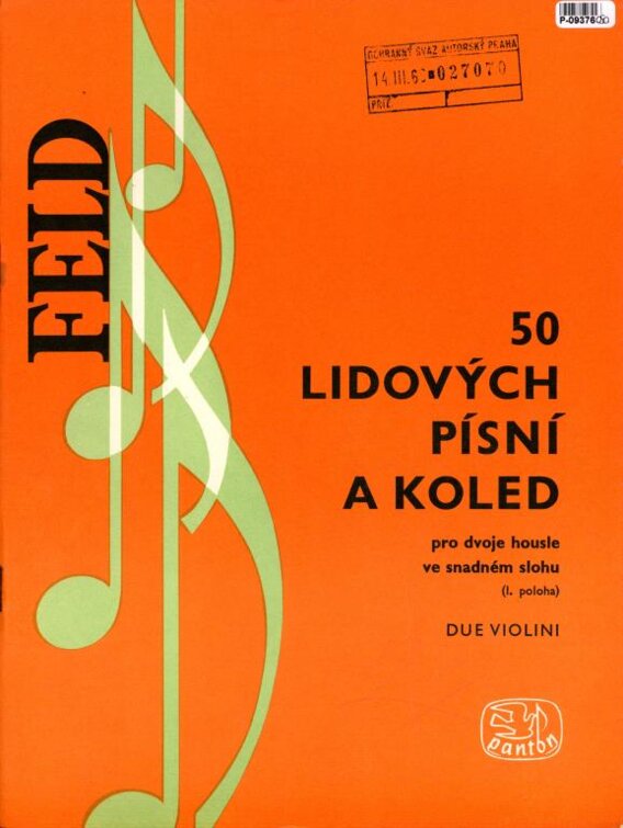 50 lidových písní a koled