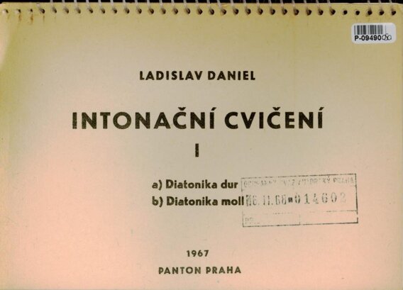 Intonační cvičení l.