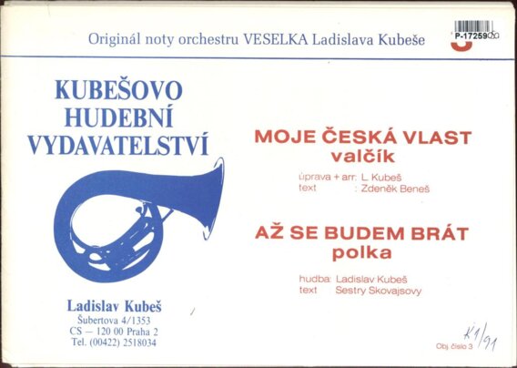 Moje česká vlast, Až se budem brát