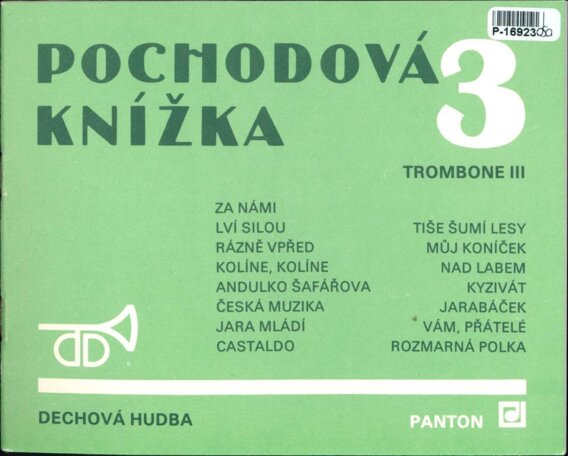 Pochodová knížka 3 - Trombone III