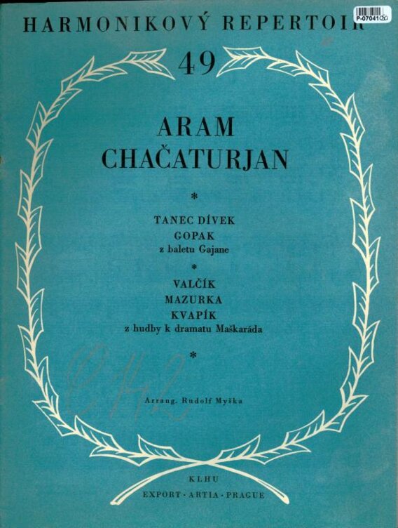 Harmonikový repertoir 49 - Aram Chačaturjan
