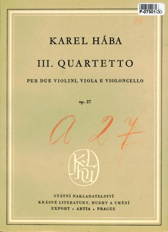 III. Quartetto