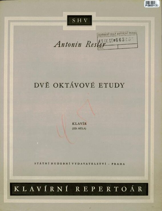 Dvě oktávové etudy