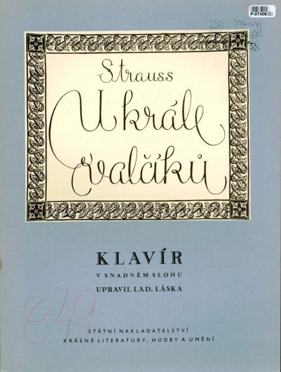 Strauss u krále valčíku - klavír