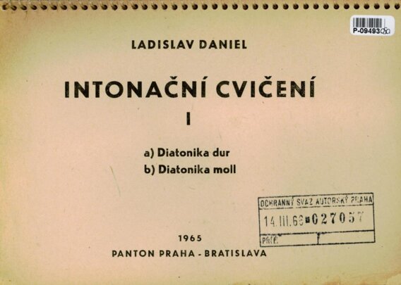 Intonační cvičení l.