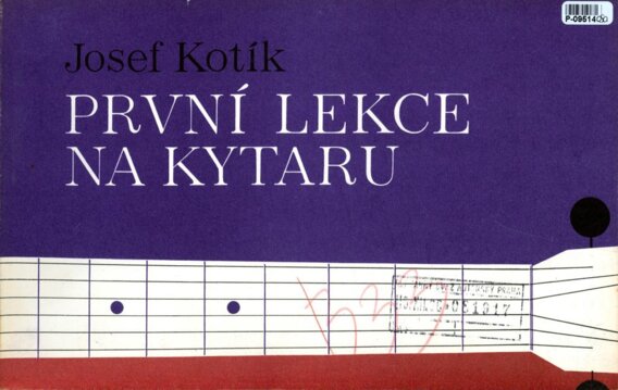 První lekce na kytaru