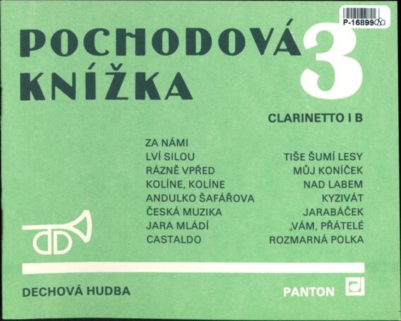 Pochodová knížka 3 - Clarinetto I B