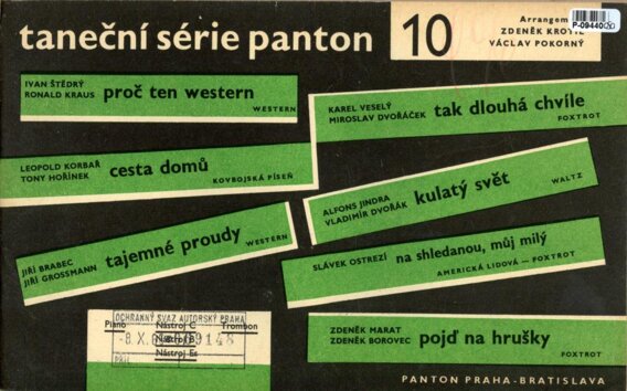 Taneční série panton 10