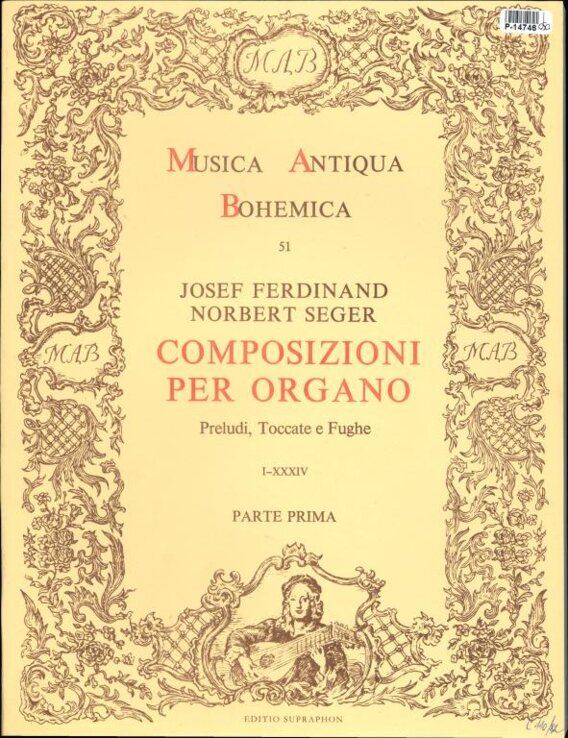 Musica Antiqua Bohemica 51 - Composizioni per organo