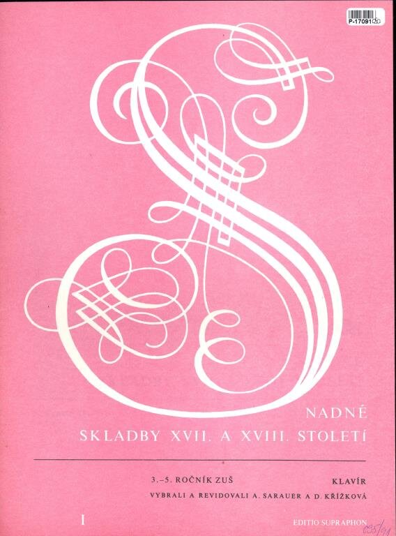 Snadné skladby XVIII. a XVIII. století