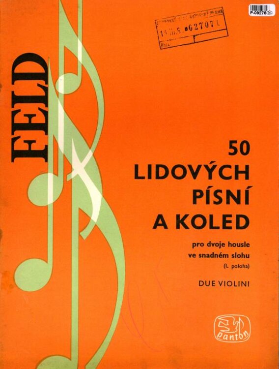 50 lidových písní a koled