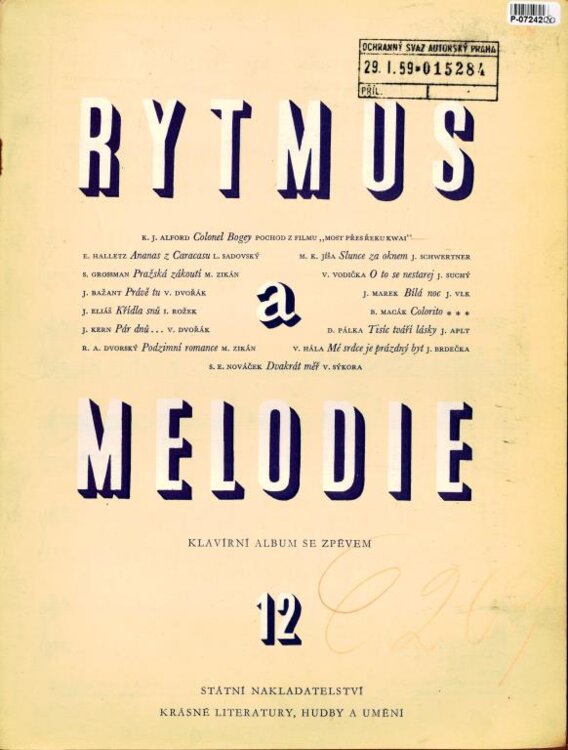 Rytmus a melodie 12