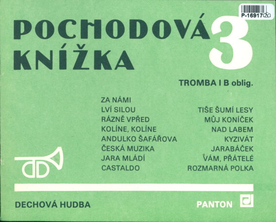 Pochodová knížka 3 - Tromba I B oblig.