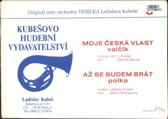 Moje česká vlast, Až se budem brát