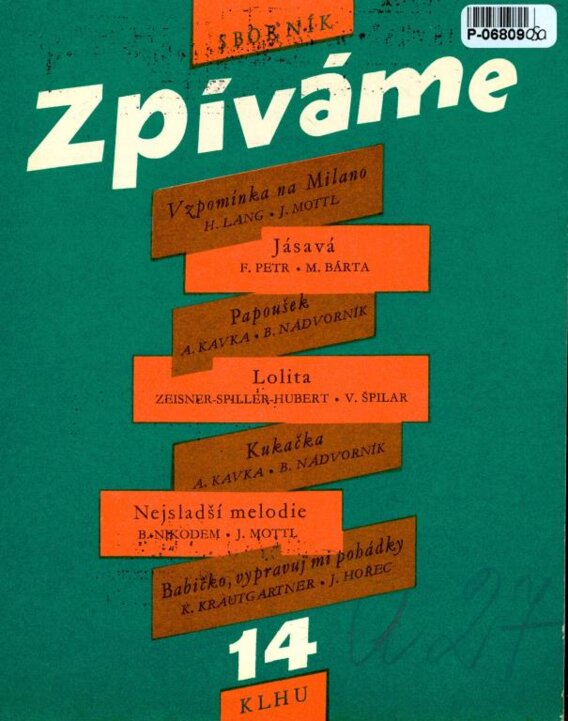 Sborník - Zpíváme 14
