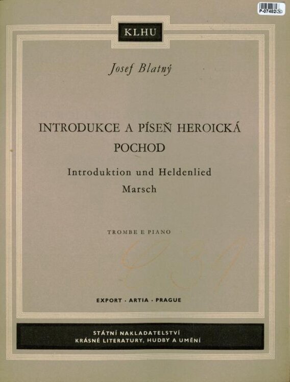 Introdukce a píseň heroická pochod