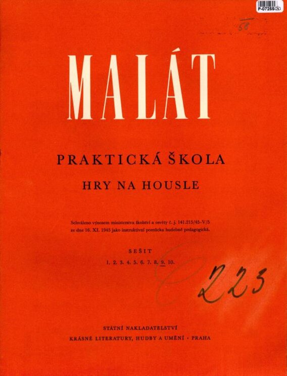 Praktická škola hry na housle