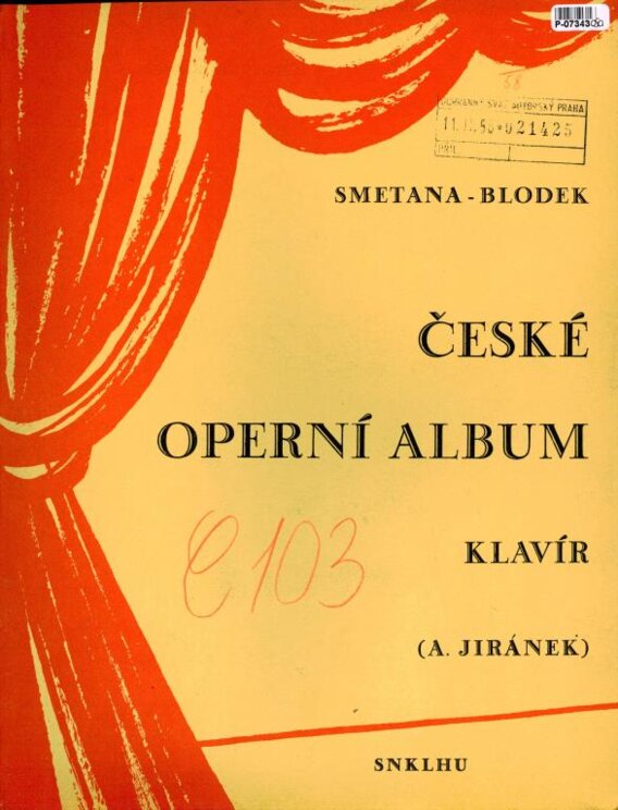 České operní album