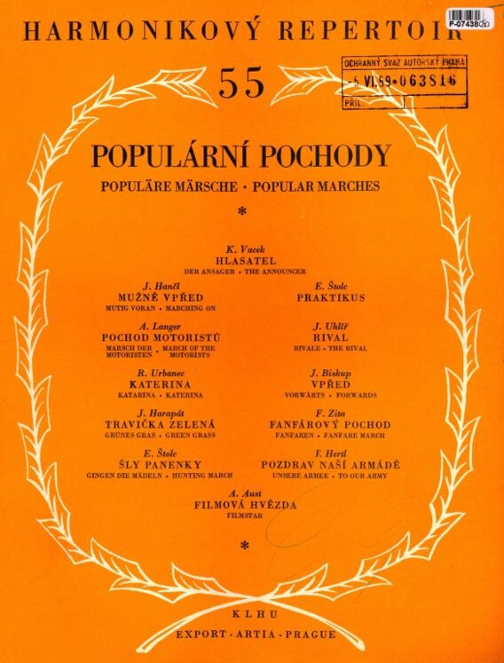 Harmonikový repertoir 55