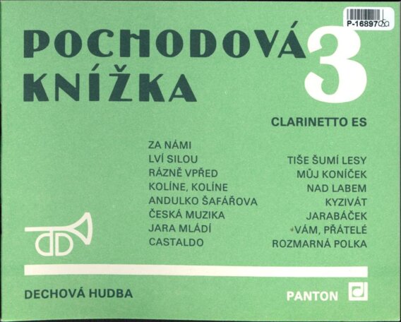 Pochodová knížka 3 - Clarinetto es