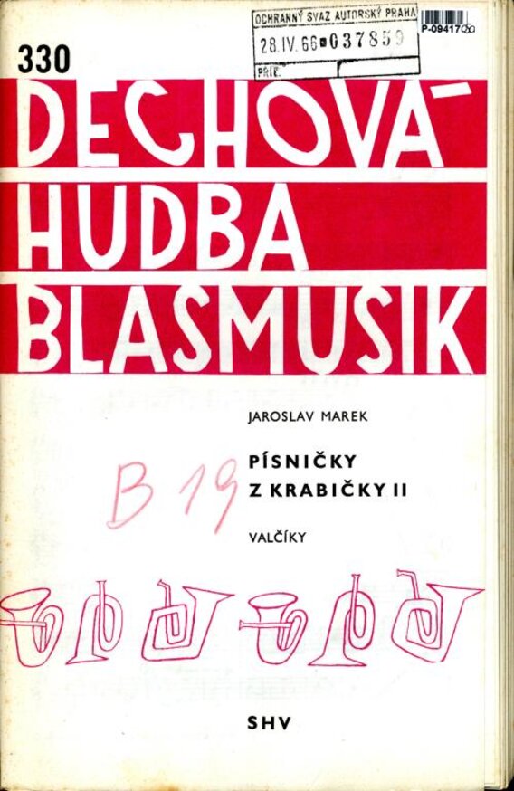 Dechová hudba blasmusik 330