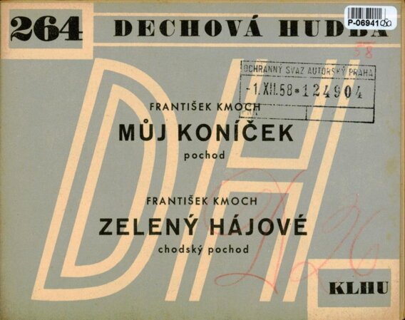 Dechová hudba 264 - Můj koníček, Zelený hájové