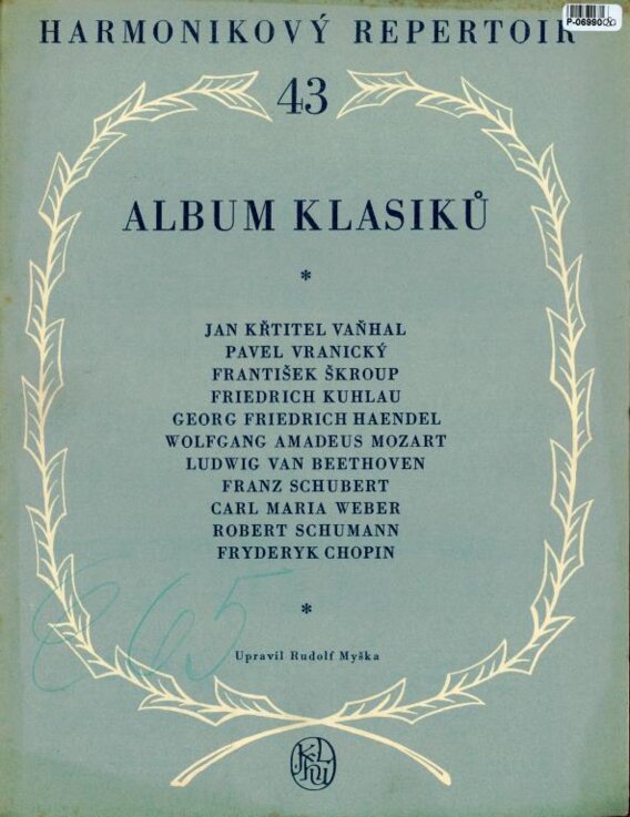 Harmonikový repertoir 43 - Album klasiků