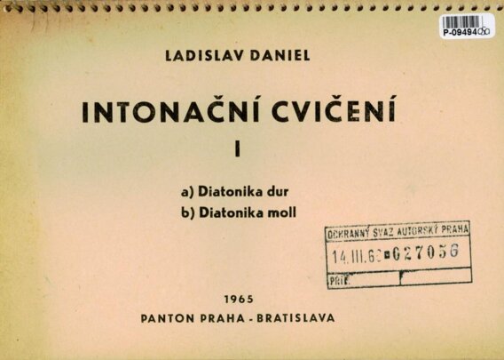 Intonační cvičení l.