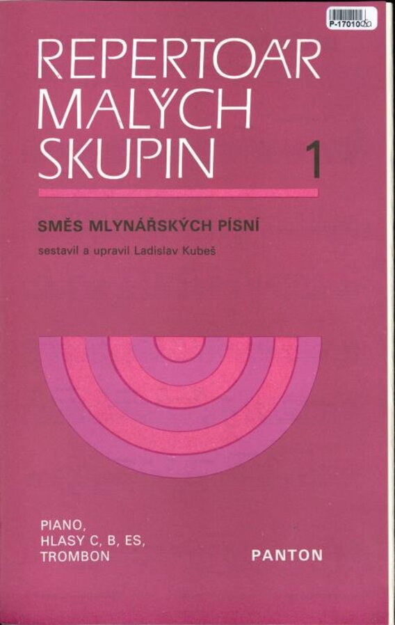 Repertoár malých skupin 1