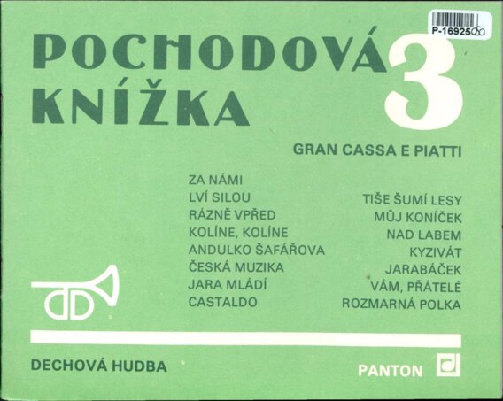 Pochodová knížka 3 - Gran cassa e piatti