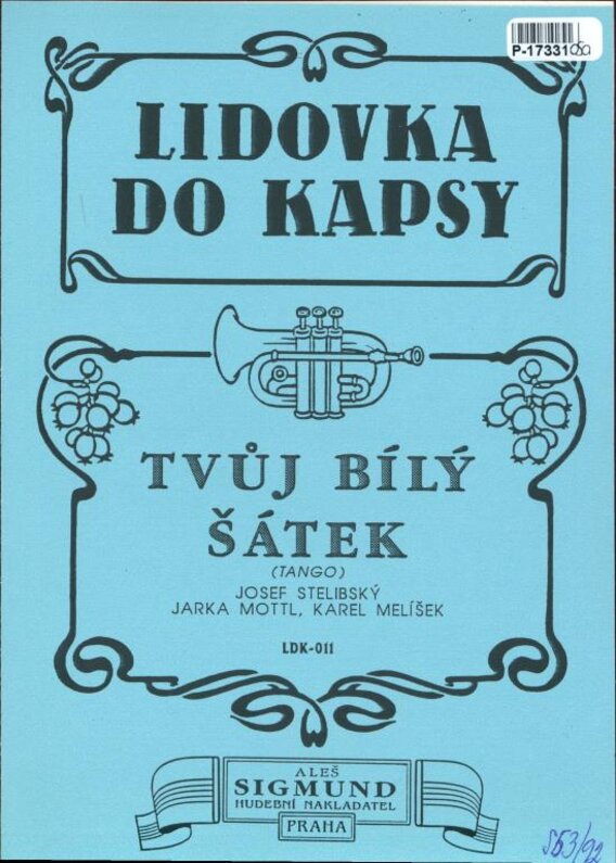 Lidovka do kapsy - Tvůj bílý šátek