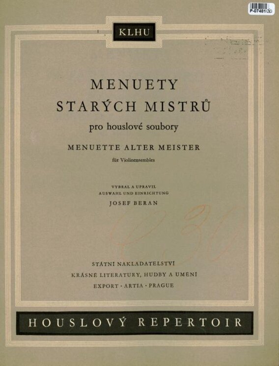 Menuety starých mistrů