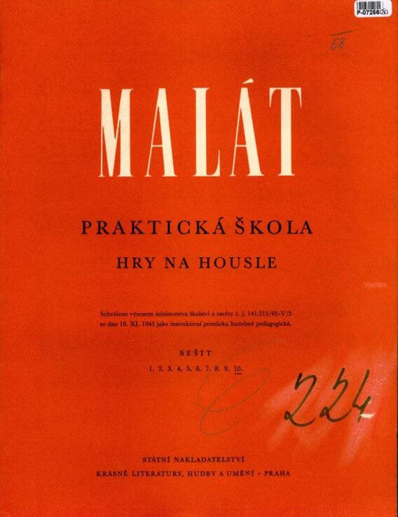 Praktická škola hry na housle